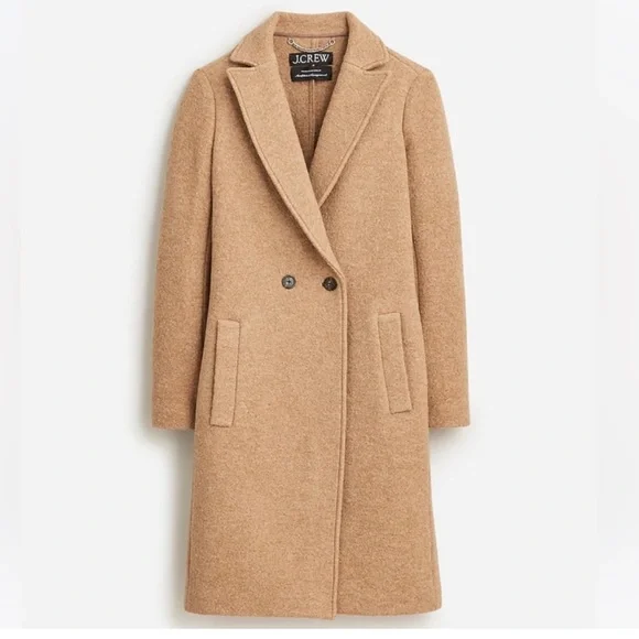 J.Crew Wool Trench Coat - Picture 2 of 7